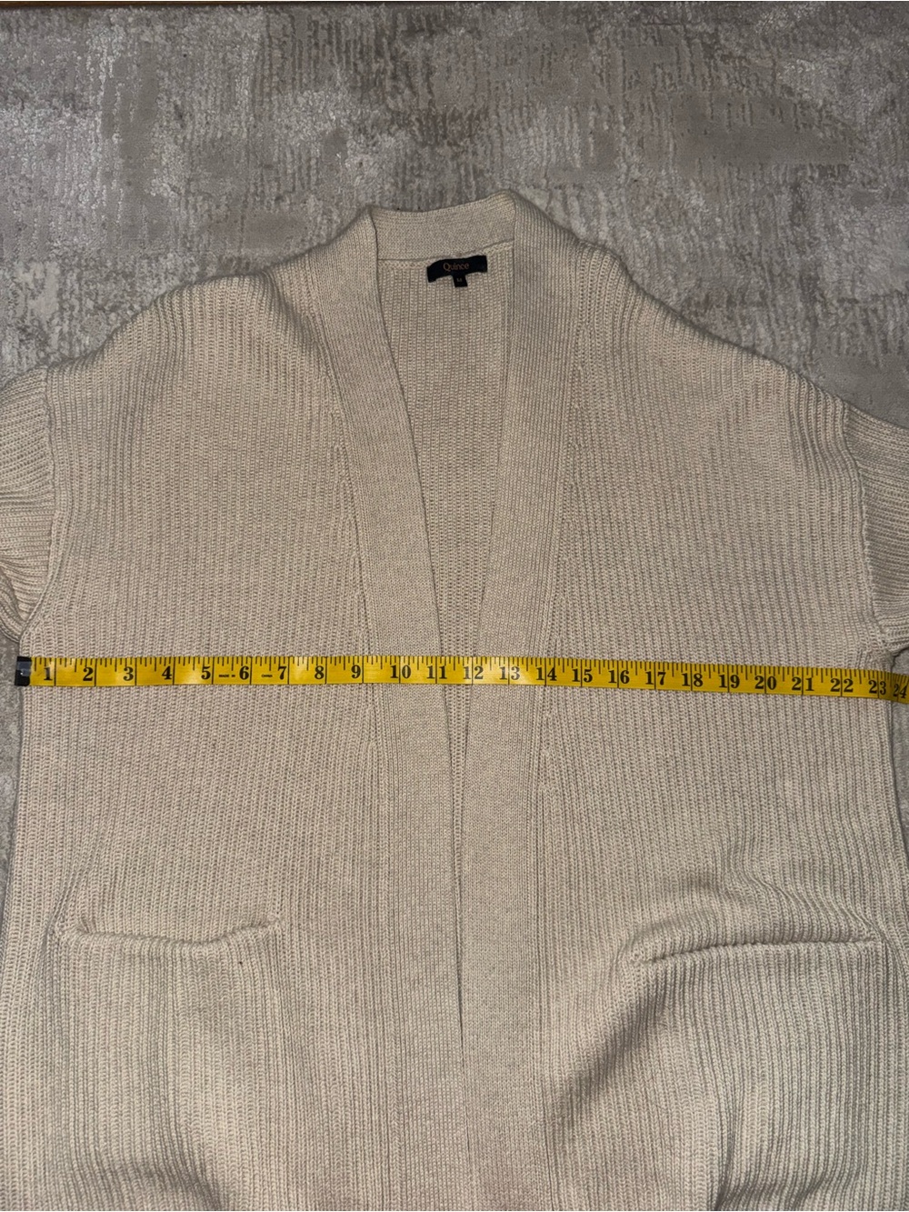 Quince 100% Organic Cotton Oversized Cardigan - Picture 6 of 8